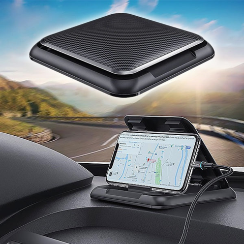 Støtte til fleksibel telefon i bilen