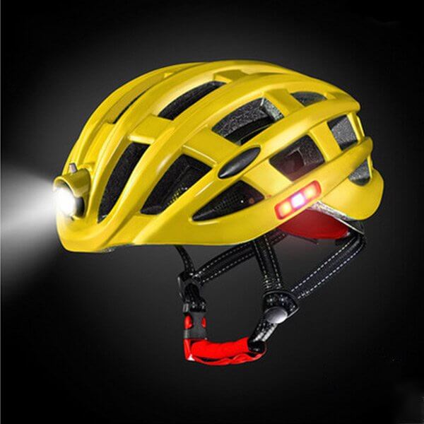 Casco de Bicicleta Inteligente con Luz LED — Seguridad y Visibilidad Máximas