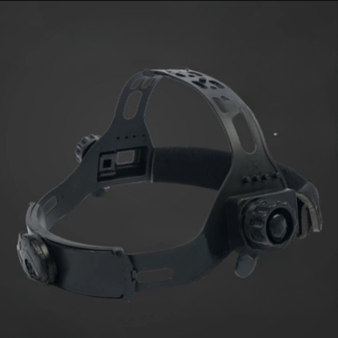 Auto-dunkelnder Schweißhelm mit Stirnlampe