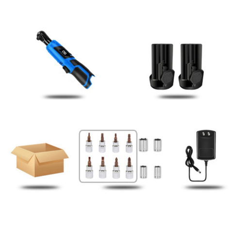 Clé À Cliquet Sans Fil — Compacte Et Performante