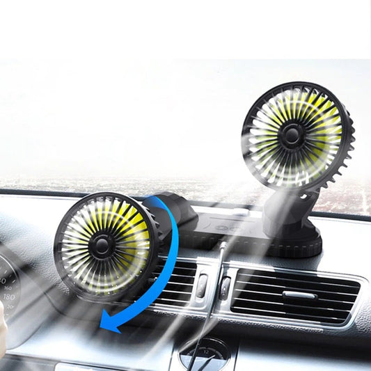 Přenosný USB ventilátor do auta — Okamžitá a praktická svěžest