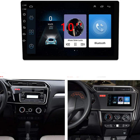 Autoradio Android 10 Inch – 2 DIN, GPS, WiFi, Ecran Detasabil