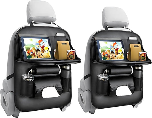 Organizator de scaun auto cu masă pliantă - Ușor de instalat și durabil