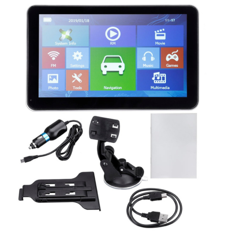 7 Inch GPS Navigation System — Safer and More Comfortable Driving