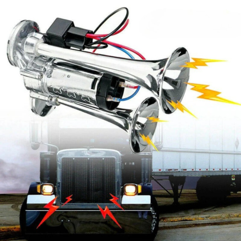 Claxon Super Puternic Pentru Vehicule — Avertizor Sonor Ultra Puternic