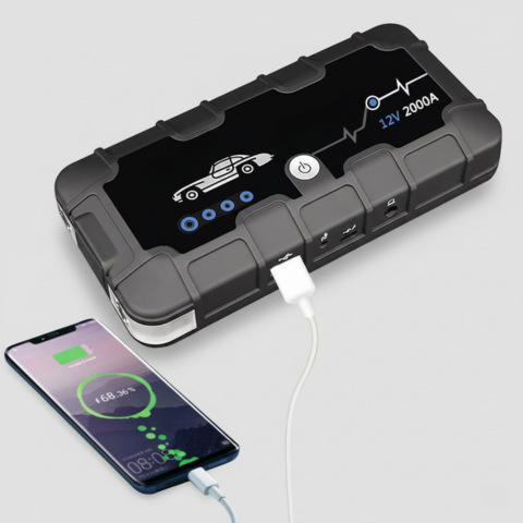 מניעת סוללה 12V 2000A — טעינה מהירה ורב-שימושי