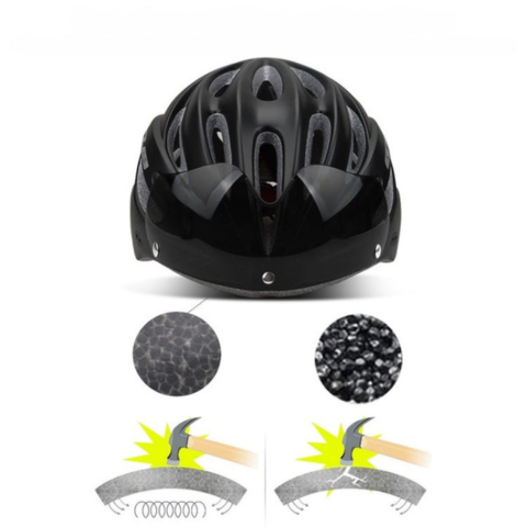Cască Sport Bicicletă – Viziere Integrată și Ajustare Precisă