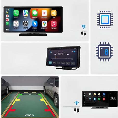 Inteligentní auto monitor – Připojený a funkční