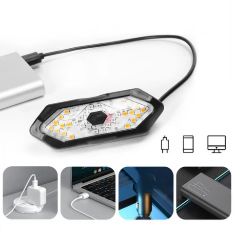 Villogó Fény Kerékpárhoz – Újratölthető és Távvezérléses