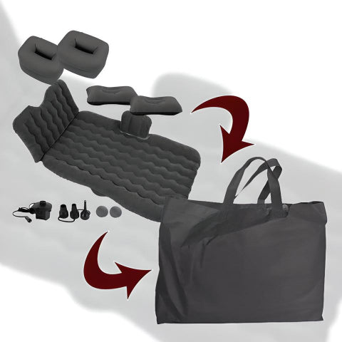 Inflatable Mattress for Rear Car Bench – Practical and Easy to Install