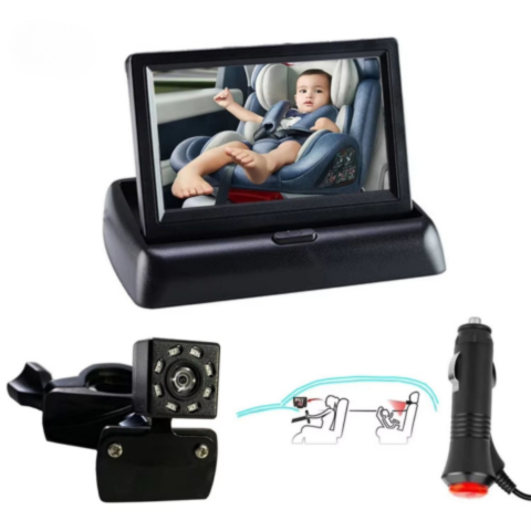 Telecamera per Auto per Bambini — Sicurezza e Tranquillità alla Guida