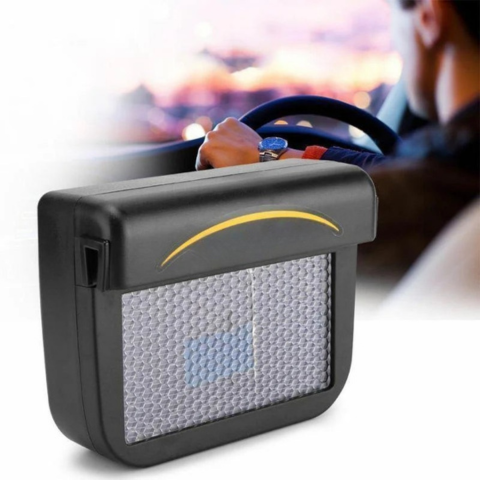 Solární ventilátor do auta – Okamžité osvěžení