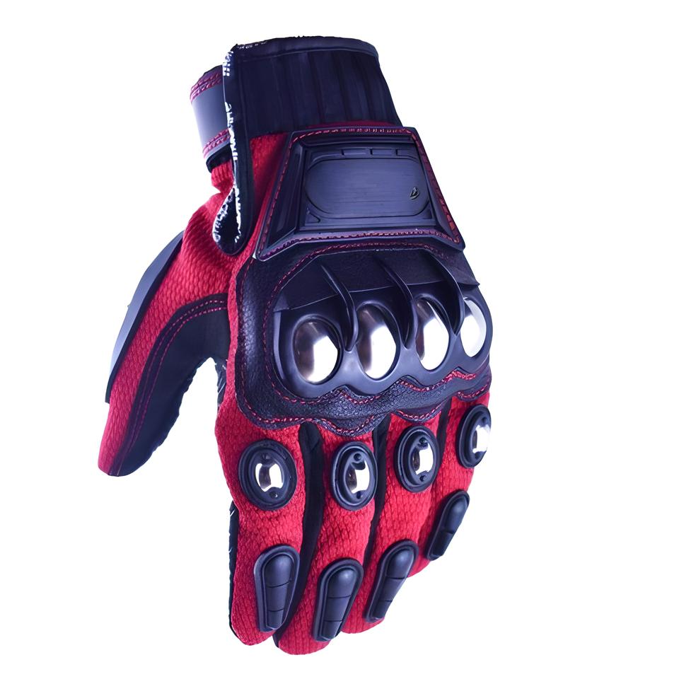 Motorcycle Gloves With Reinforced Shells – Ideal For On-Road And Off-Road