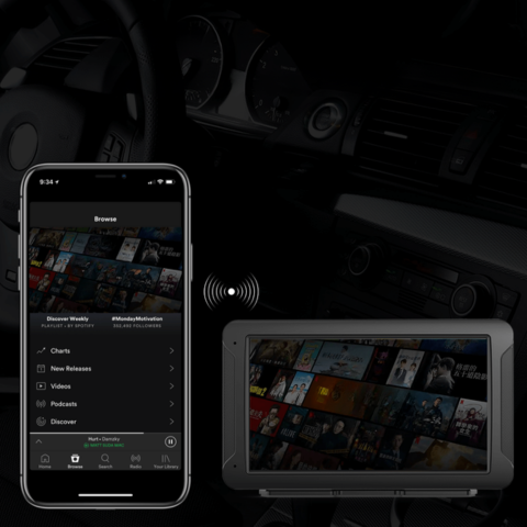 Multimedia Bil System – Navigation Og Underholdning