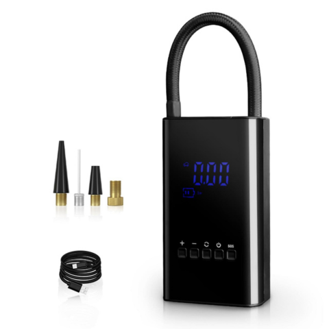 Mini Compresor Portátil – Pantalla LED y Presión Ajustable