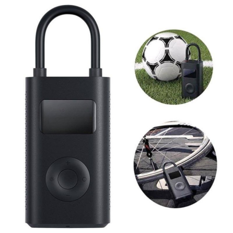 Mini prenosný vzduchový kompresor – nabíjateľný a digitálny