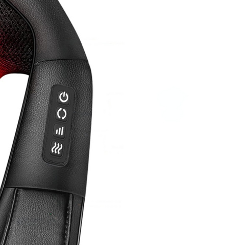 Συσκευή Θερμαινόμενου Μασάζ — Χαλάρωση Για Τον Αυχένα, Την Πλάτη & Τους Ώμους