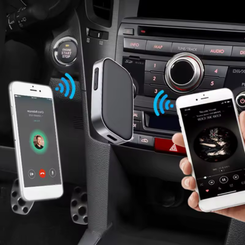Recepător Bluetooth Auto – Pentru Apeluri, Muzică și GPS