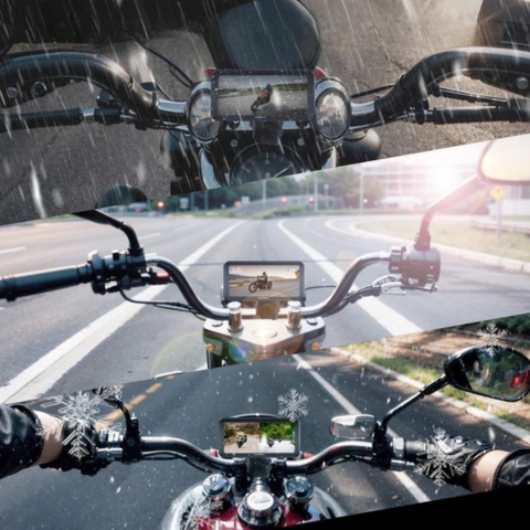 6,3" Moto CarPlay-display - moderne interface en veilig rijden