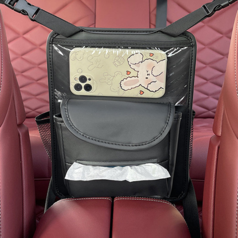Organizador colgante para coche - Multibolsillo para accesorios de uso diario
