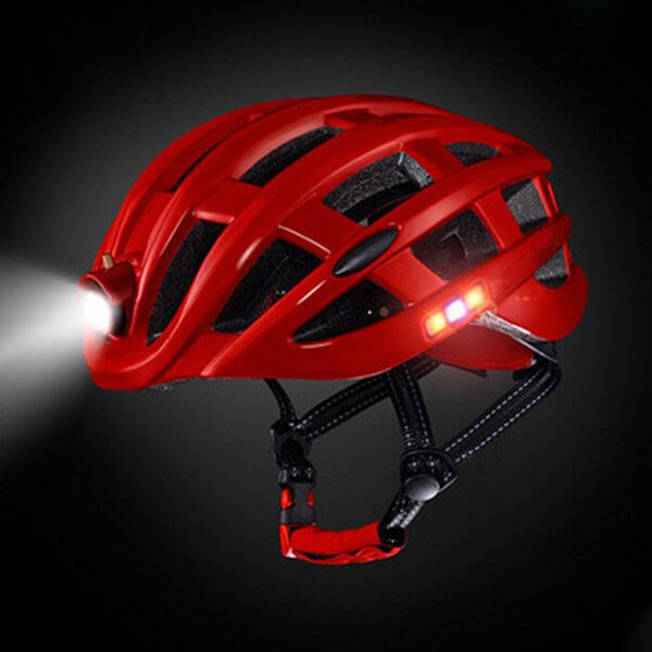 Casco de Bicicleta Inteligente con Luz LED — Seguridad y Visibilidad Máximas
