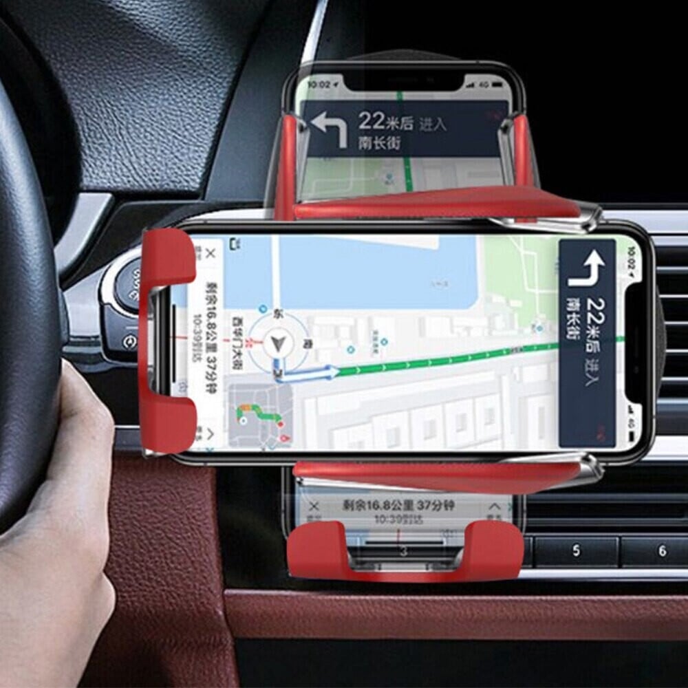 Bezdrôtová nabíjačka do auta s držiakom na telefón – Automatické a rýchle upevnenie