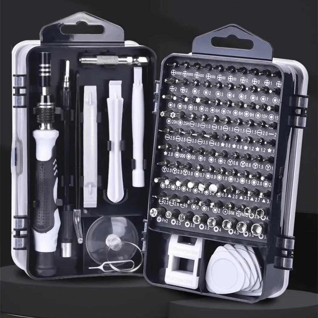 Kit De Réparation 115 En 1 – Tournevis De Précision Ultra Polyvalent