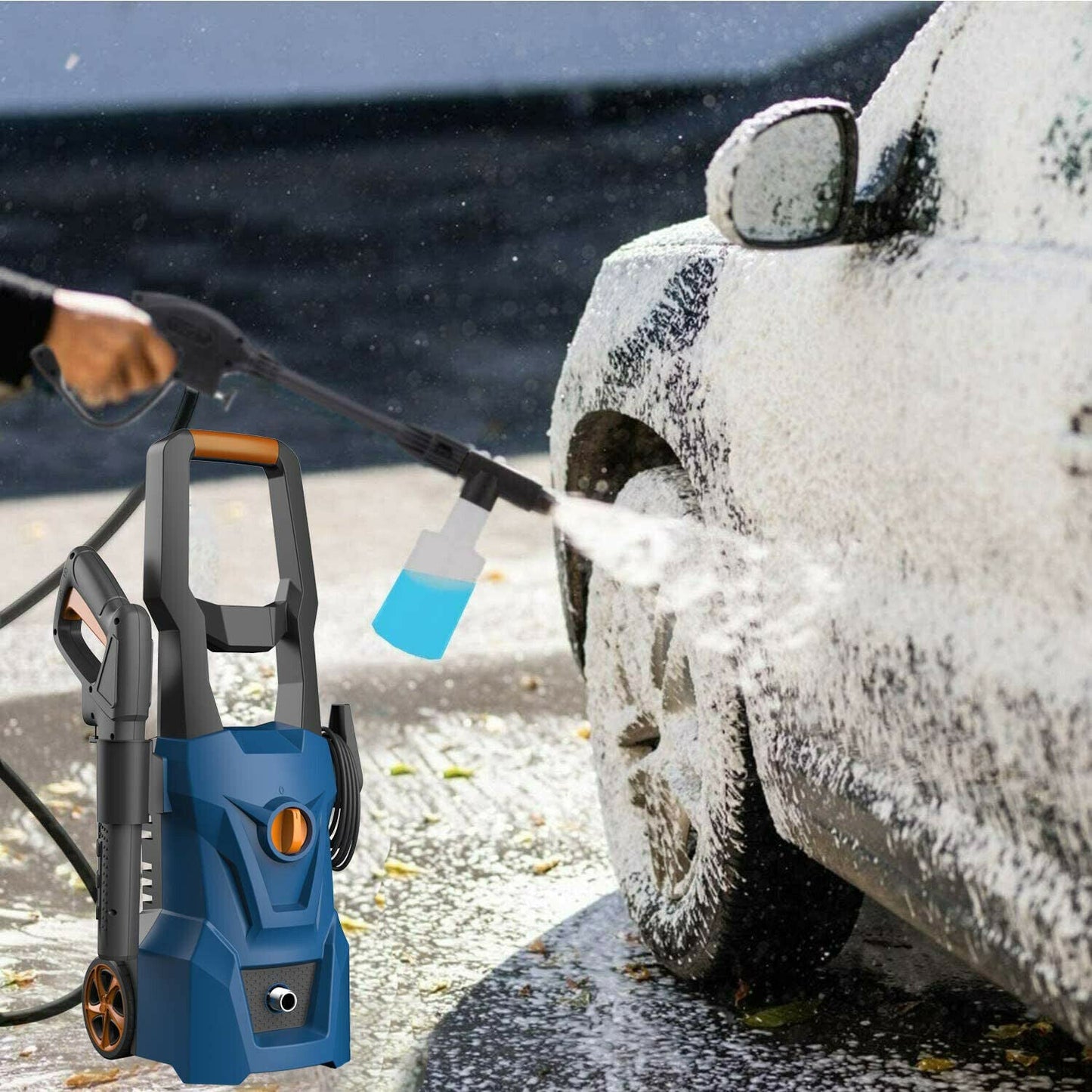 Idropulitrice Elettrica — Potenza 3000 PSI Per Una Pulizia Intensiva