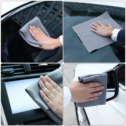 Chiffón de microfibra para coche ultra absorbente – Limpieza de carrocería sin rayas