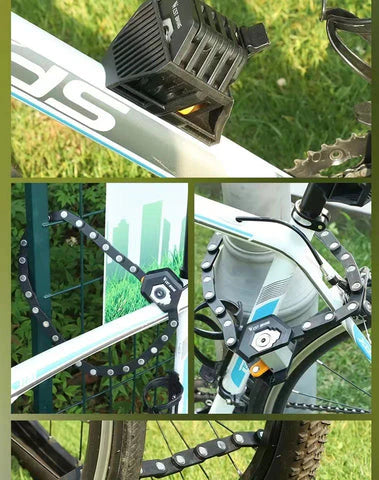 Zámek na kolo s vysokou bezpečností — kompaktní a snadno přenosný