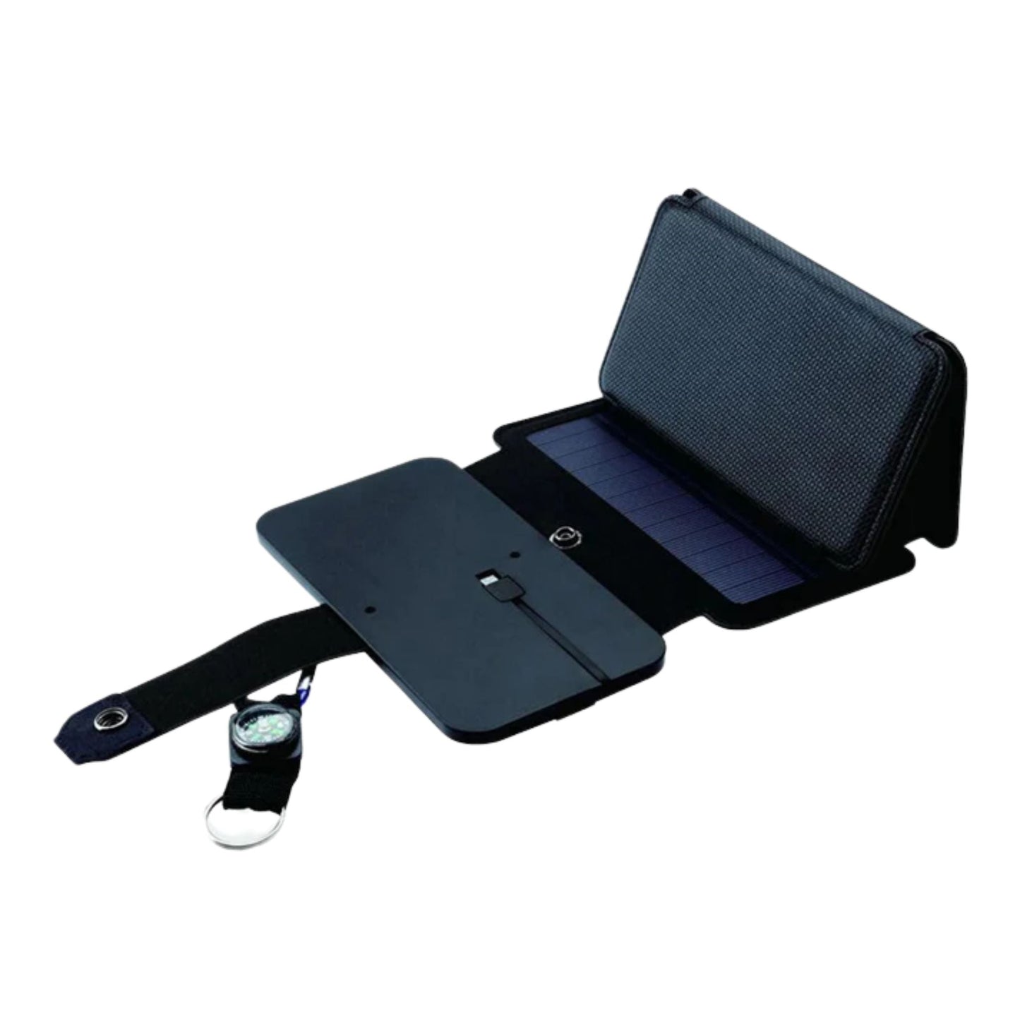 Cargador solar plegable: energía portátil para tus aventuras