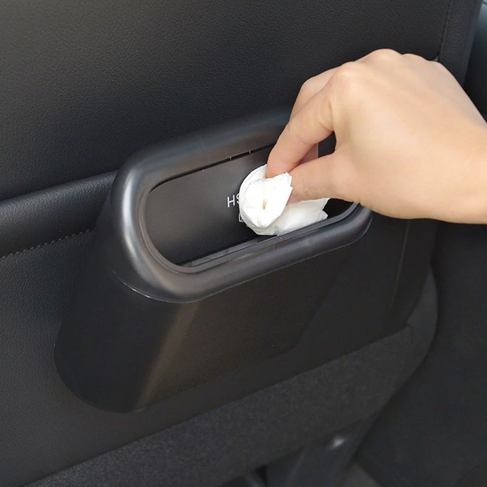 蓋付き車用ゴミ箱 