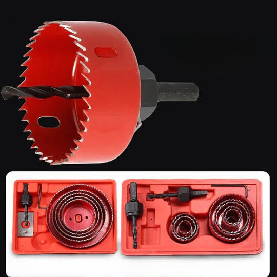 Kit Scies Cloches Mécanique 13 Pièces – Spécial Mécanique & Carrosserie