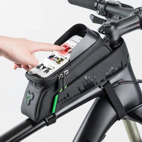 Sacoche Étanche Pour Vélo – Support Téléphone Et Rangement Pratique