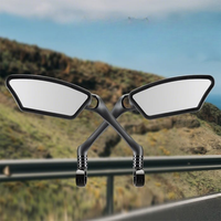 360°-os Forgó Motoros és Kerékpáros Tükör — Optimális Védelem és Láthatóság 