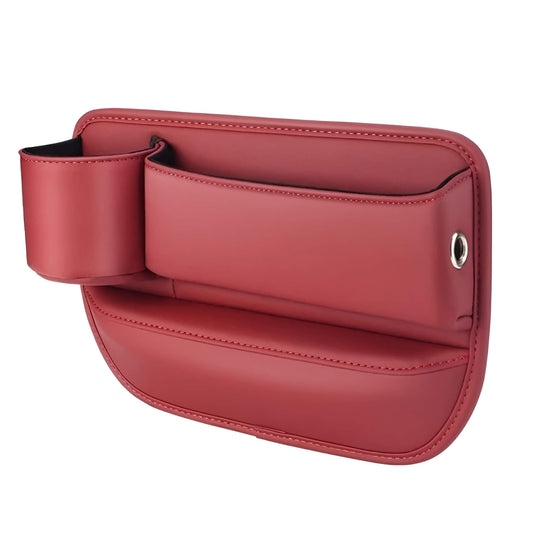 Organizador del espacio del asiento del coche con portavasos: almacenamiento óptimo y fácil acceso