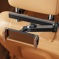 Podpora pre telefón a tablet do auta – nastaviteľné uchytenie na opierku hlavy 