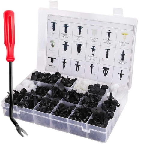 Compleet carrosserie clipset – Ideaal voor reparaties 