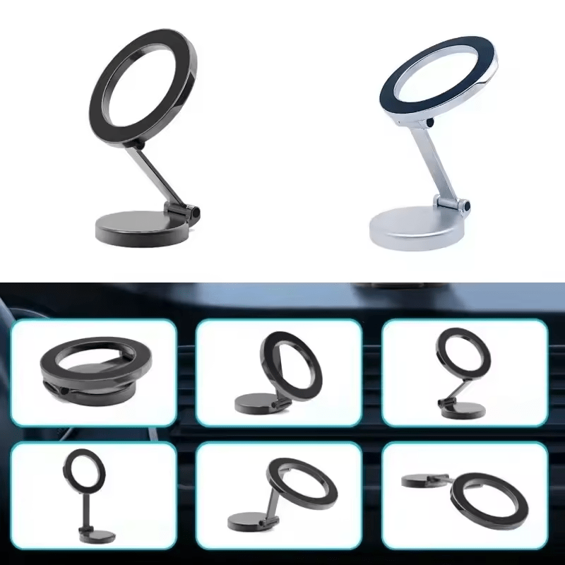 Wsparcie Telefonu Magnetycznego 360° Do Samochodu – Ultra-Stabilne Mocowanie 