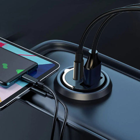 Compact Car Charger – Fast Charging 