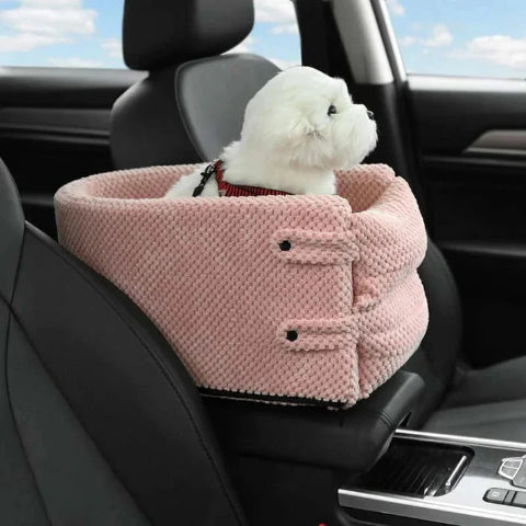 Cozy Car Seat for Puppy – Safety & Comfort 