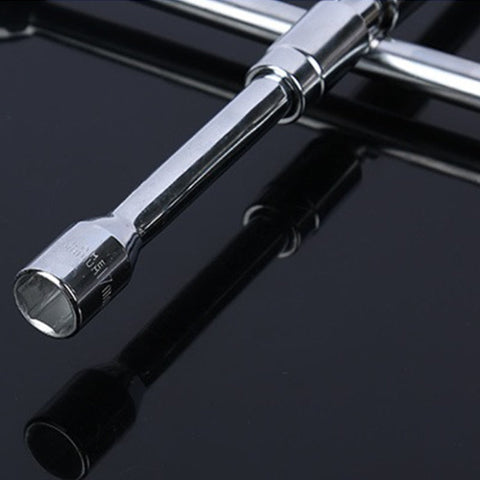 Clé Repliable Pour Écrous De Roue – Compacte Et Pratique