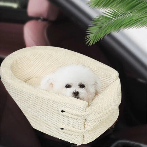 Cozy Car Seat for Puppy – Safety & Comfort 