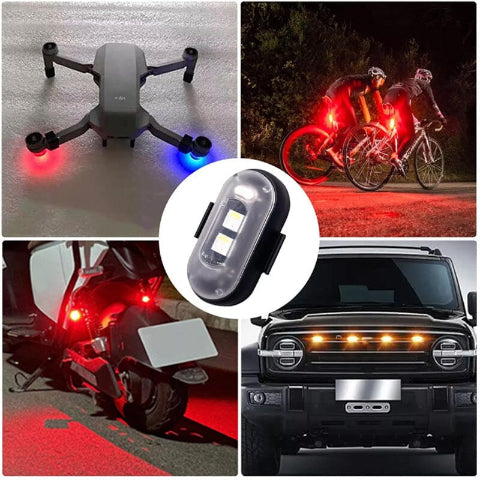 LED Anticollisielicht – Fietsen en Motorrijden 