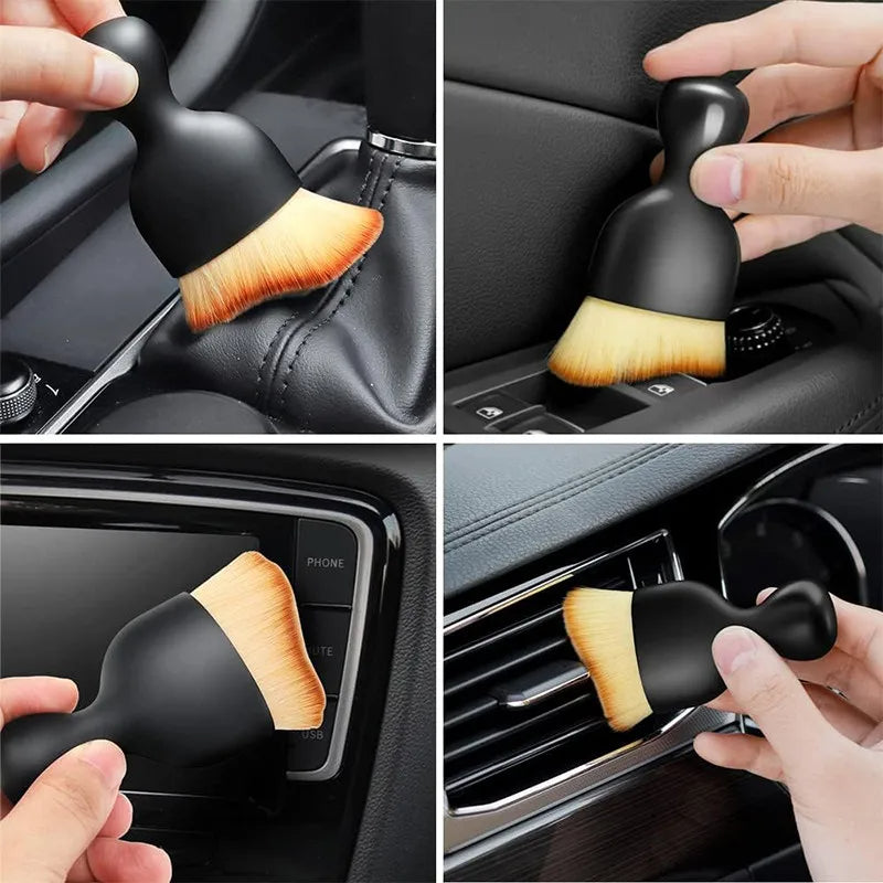 Spazzola Compatta Per Interni Auto – Pulizia Impeccabile 