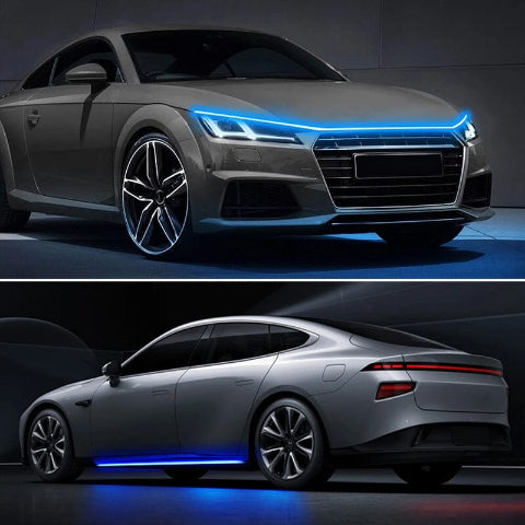 LED-strips voor de grille van de auto – Modern en trendy ontwerp 