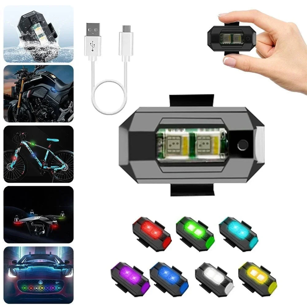 LED Anti-Kollisionslichter für Motorräder – Sicherheit und Stil 
