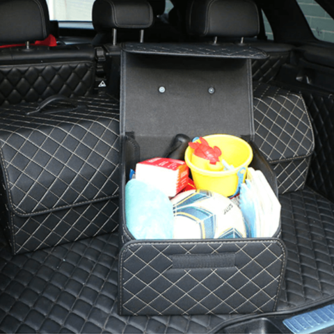 Organizador Para Maletero De Coche – Fácil De Plegar Y De Transportar 