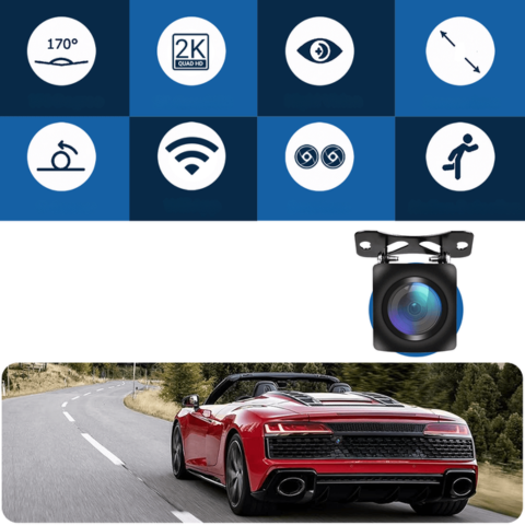 Wifi-kapcsolattal rendelkező Dashcam – Tiszta és pontos felvételek 