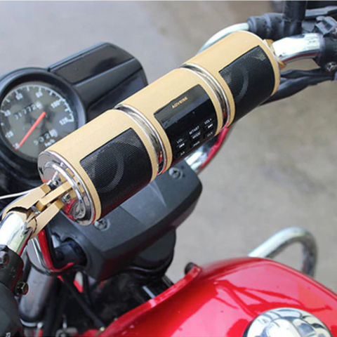 Bluetooth Højttaler til Motorcykel – Vandtæt og Nem at Installere 